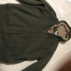 LL BEAN KATAHDIN IRON WORKS HEAVYWEIGHT HOODED